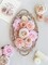 FACINOC Peonies Artificial Flowers Pink Silk Roses Bulk for DIY Wedding Bouquet Bridal Shower Decorations Fake Floral Arrangements Party Table Centerpieces Home Decor Indoor Blush Peach Box 20pcs